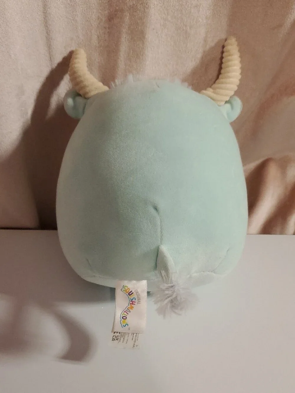 Squishmallows Pastel Trio Plush Set - Pink Narwhal, Mint Yak, Light Blue Bunny